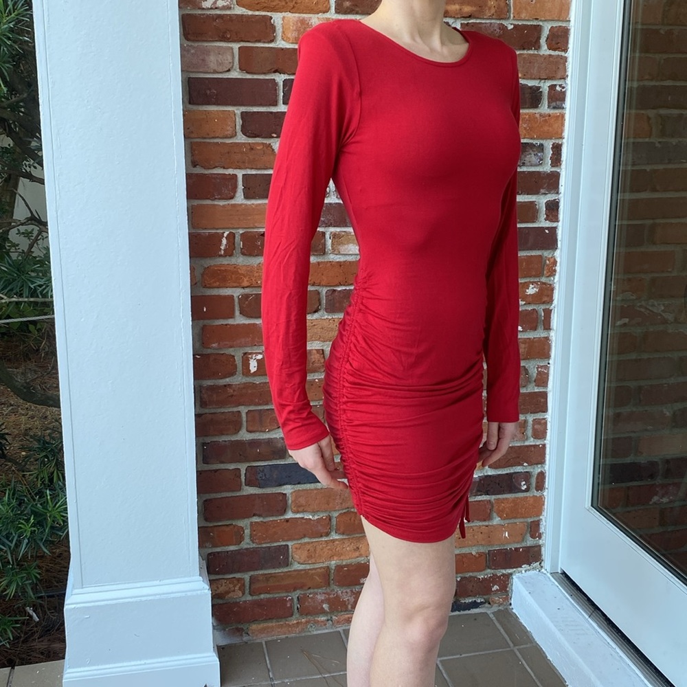 Red dress